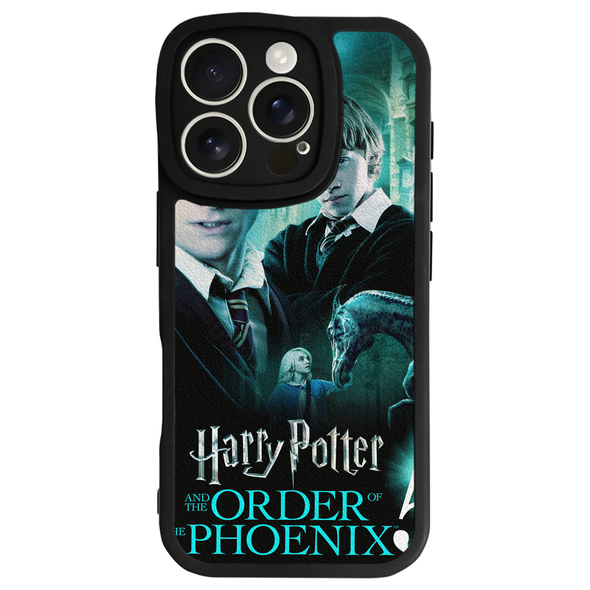 （画像用） Harry Potter ハリー・ポッターシリーズ 【iPhone 16シリーズ対応】シリコンスマホケース（レザー調） 材質：シリコン